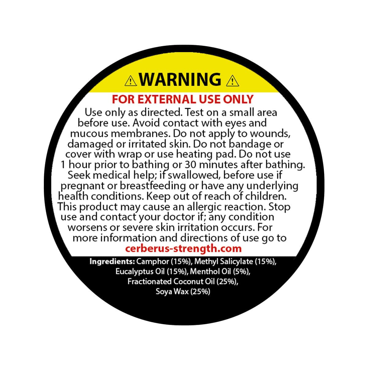 Cerberus muscle rubs - Cerberus-strength