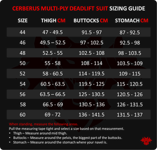 CERBERUS Multi-Ply Deadlift Suit