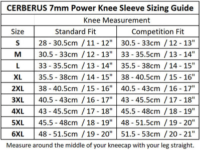 7mm POWER Knee Sleeves