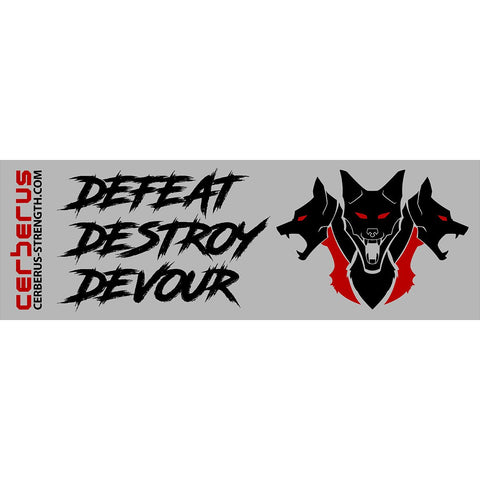 Image of DEFEAT DESTROY DEVOUR V2 Banner
